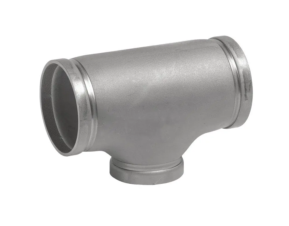 Victaulic FF05425X14 FireLock Style 425 6 x 6 x 3 in. Schedule 10S 304L Stainless Steel Reducing Tee