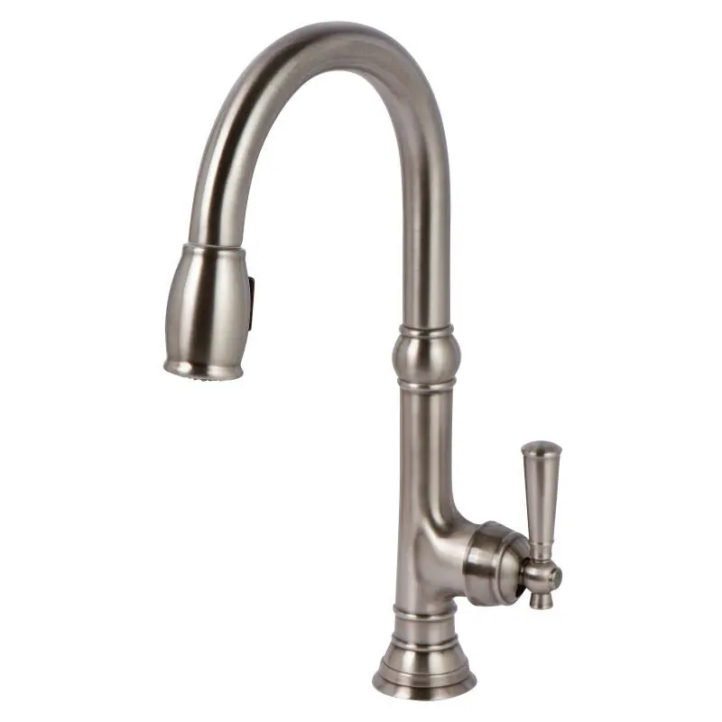 Brass Tech 2470-5103/15A Jacobean Pull-Down Kitchen Faucet