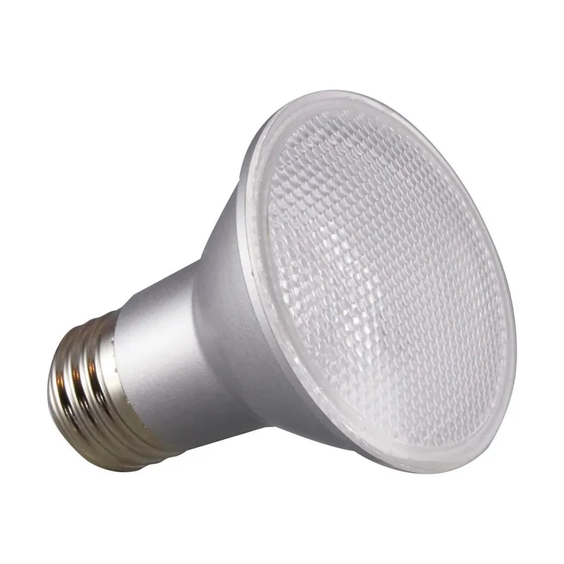 Satco S29409 6.5 Watt PAR20 LED Lamp 5000K 40 Degree Beam Angle Medium Base 120 Volts