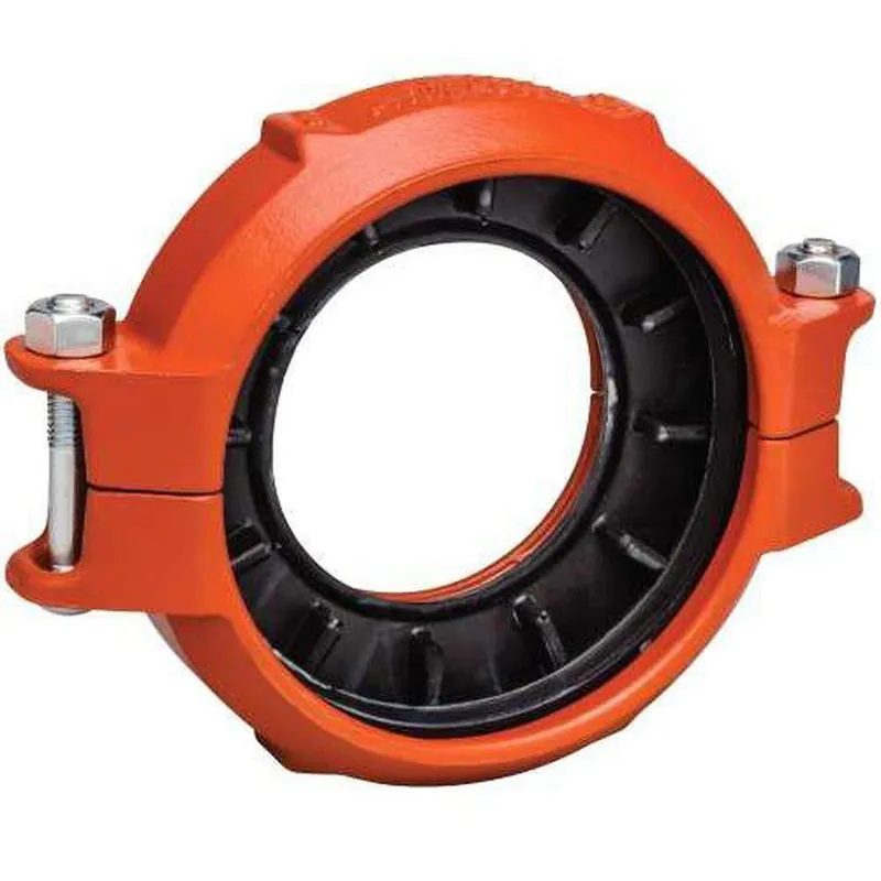 Victaulic LC07358PE0 FireLock Style 358 2-1/2 x 1 in. Orange Enamel Reducing Rigid Coupling