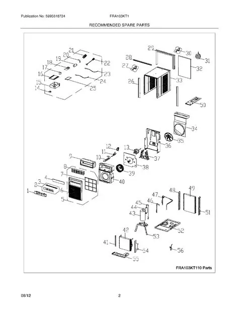 ELECTROLUX 5304471648 CHANNEL SIDE MOUNT SLIDE