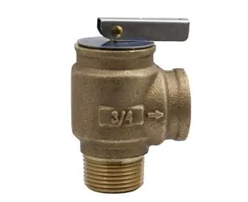 American Granby 10-417-15 Hot Water Relief Vlv 3/4 ASME