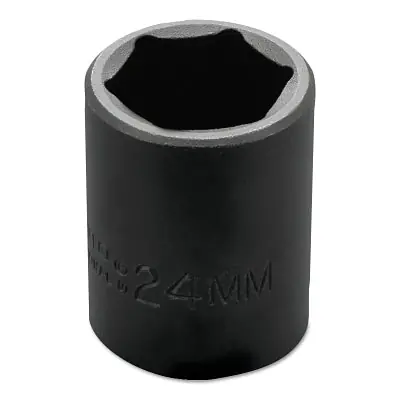 Proto J7424M Impact Socket 24 mm 1/2 Drive 6 Point