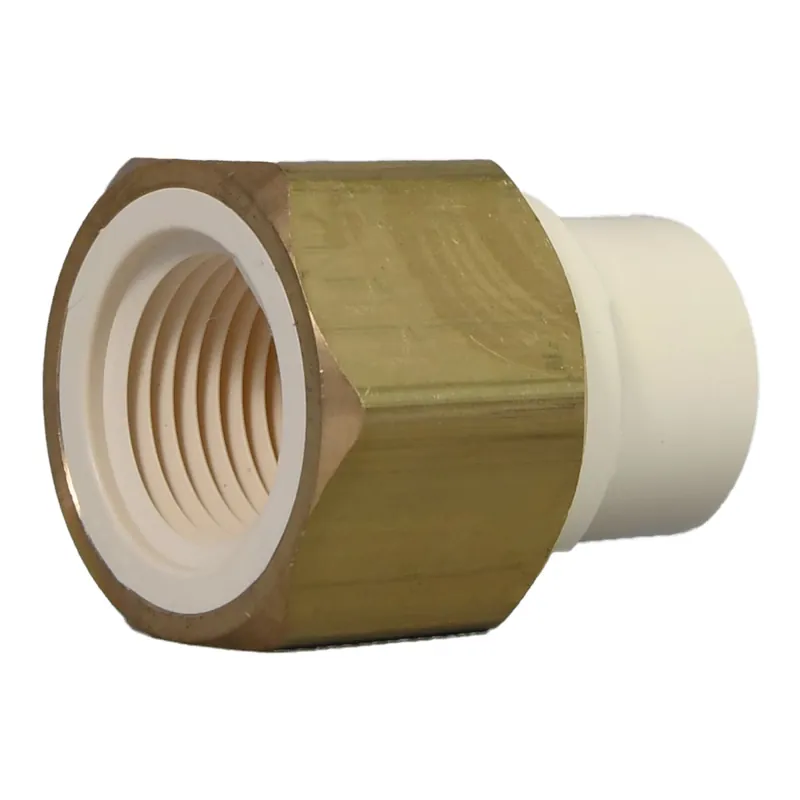 Charlotte Pipe CTS-02206B-0600 1/2 - CPVC Adapter (Female) - Slip x FIP