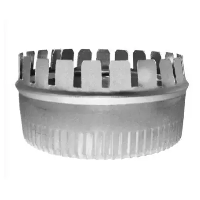 Southwark 9716 Start Collar, 16 in, Crimp, Hot Dipped Galvanized, Steel