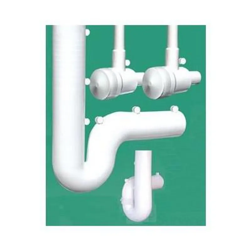 Plumberex X4111 1-1/2 In. PVC P-Trap Cover In White