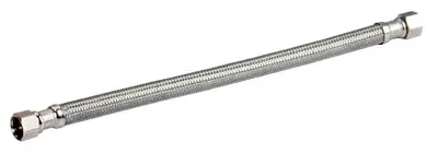 Everflow 27912-NL 12 SS Braided 3/8 FIP Comp X 3/8 FIP Comp Supply Lead Free