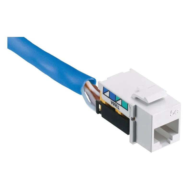 Bryant Electric NSJ5EW Modular Jack Cat 5e 8-Position Standard Universal A/B