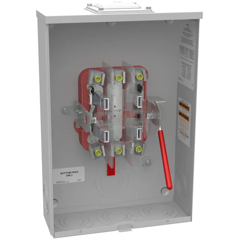 Milbank U9801-RXL Single Position Meter Socket 200 Amp 1 Phase