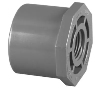 Charlotte Pipe PVC 08108 4200 Reducing Flush Bushing