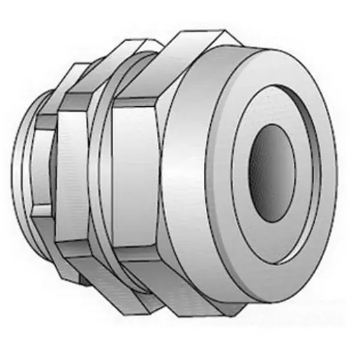 Emerson SR-754 Strain Relief Straight Cord Connector, 3/4 in