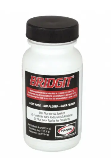 Harris BRPF4POP Bridgit Lead Free Soldering Flux, Paste, 4 oz
