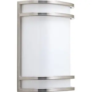 Progress Lighting P7088-0930K9 Wall Sconce 17W Nickel