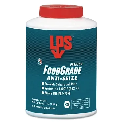 LPS 6510 Food Grade Anti-Seize Lubricants 1 lb Bottle