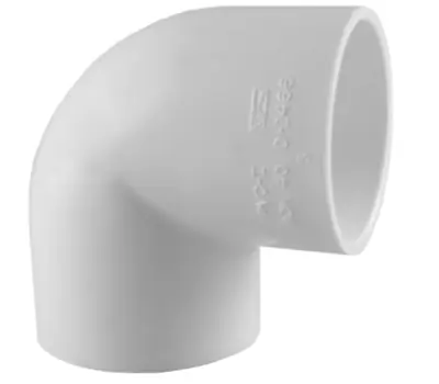 CHARLOTTE PIPE PVC 02301 2600 3/4 in. Slip x 1/2 in. Female PVC 90-Degree Elbow