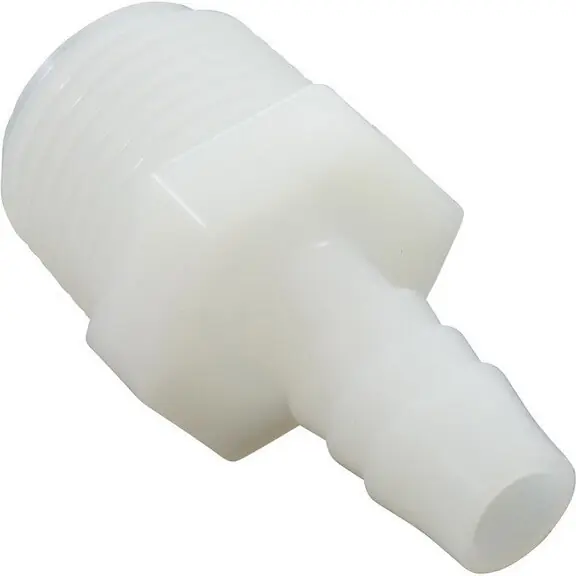 US Plastics 61137 Barb Adapter 3/8 Barb x 1/2 Male Pipe Thread