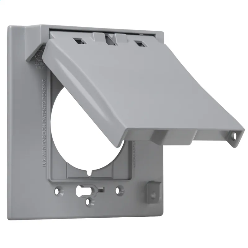 Bell MX2150S 2-Gang Flip Weatherproof Cover Gray