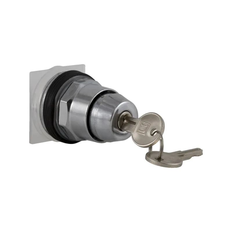 Square D 9001KS25K2 30 mm 2-Position Momentary/Maintained Key Non-Illuminated Selector Switch Operator