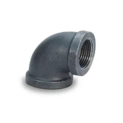 Everflow DINL0100 1 Elbow 90 Ductile Iron