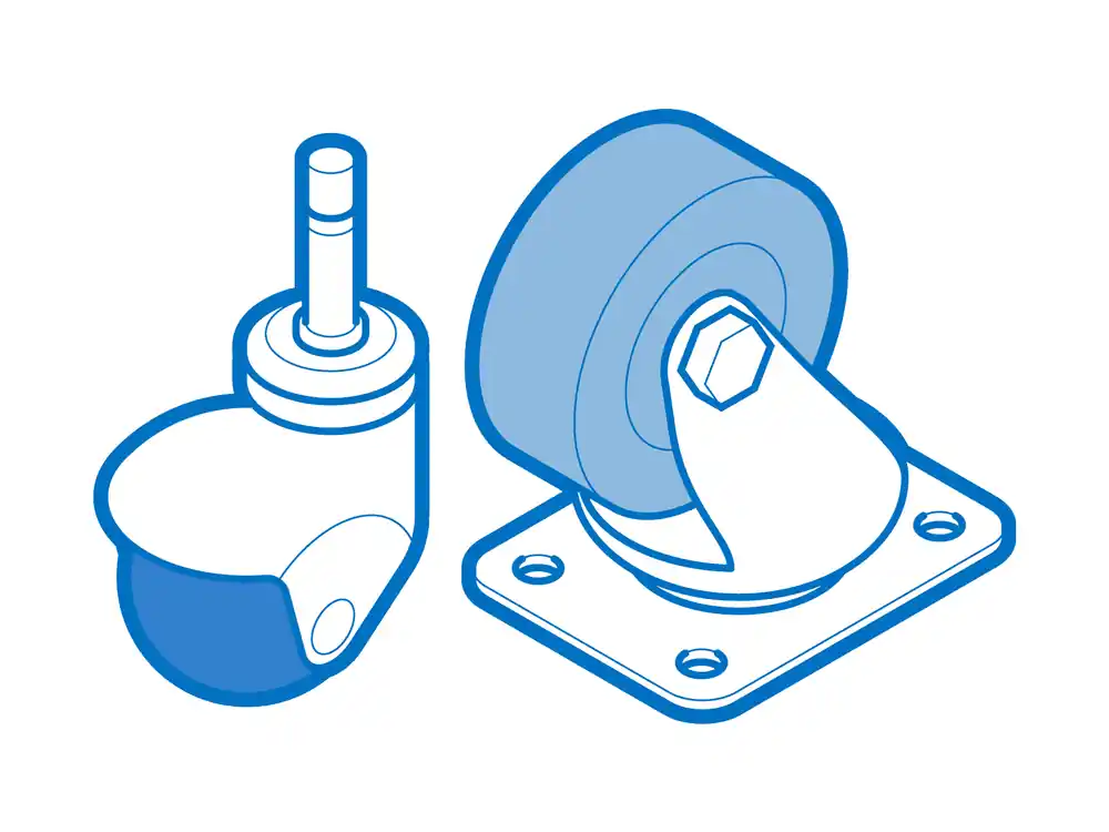 Midea 12175000089395 Big Wheel