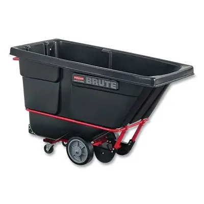 Rubbermaid FG130600BLA Rotomolded Tilt Truck 1/2 yd³ Capacity Vol 1400 lb Load Capacity