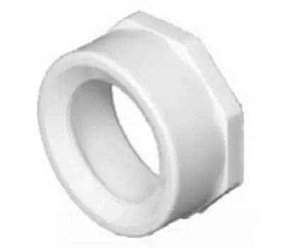 CHARLOTTE PIPE AND FOUNDRY PVC001072400 10 in. Spigot x 8 in. Hub PVC Flush Bushing