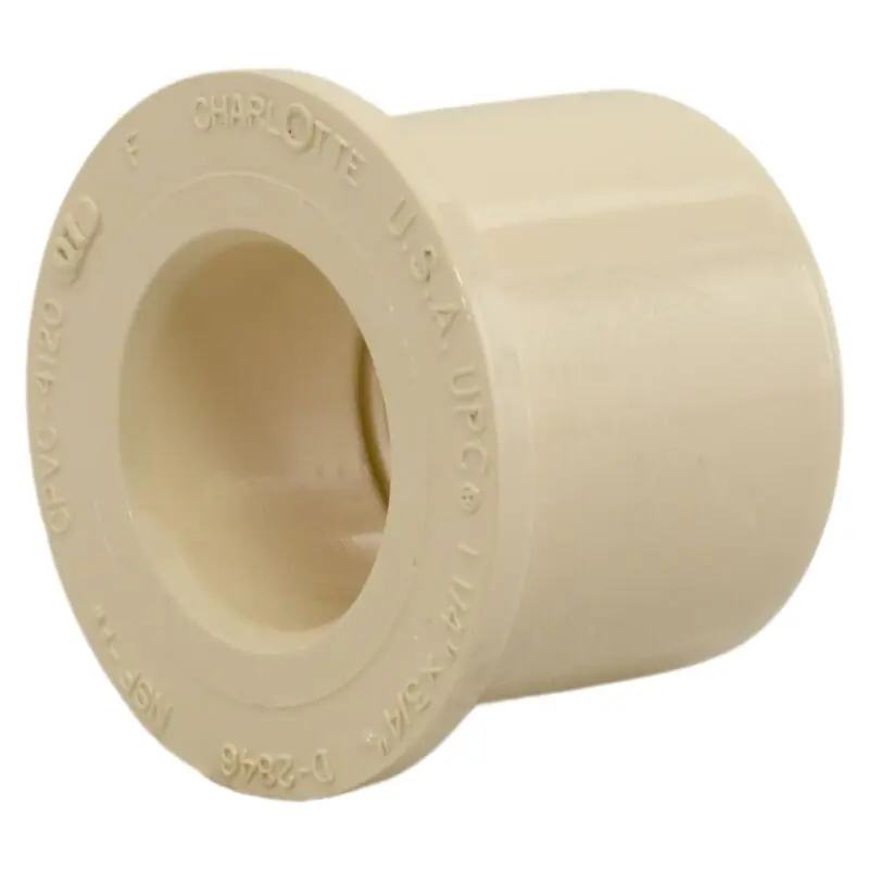 CPVC PIPE FITTINGS 81360 Our Product 1-1/4X3/4 SPGXS FLOWGUARD GOLD CTS CPVC REDUCER BUSHING