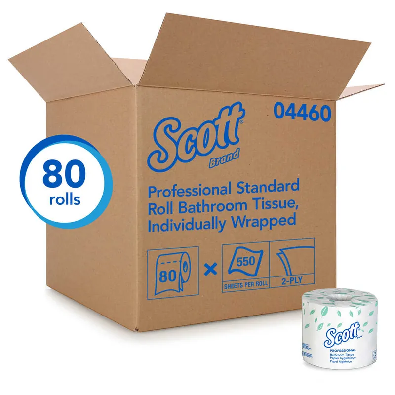 Scott 4460 Bathroom Tissue 2 Ply 80 CS Replacement MPN 4460