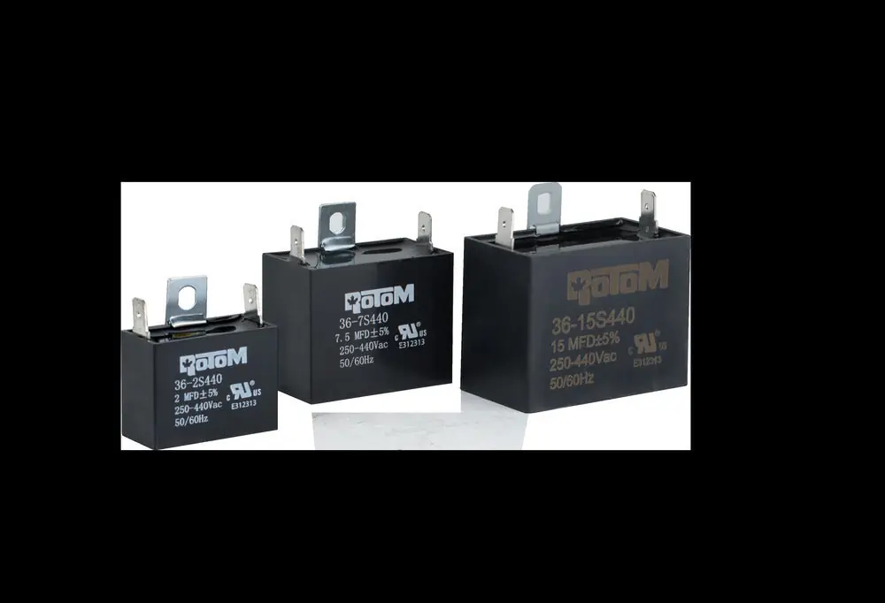 Rotom 36-15S440 Capacitor 15 MFD 250 - 440 V Square