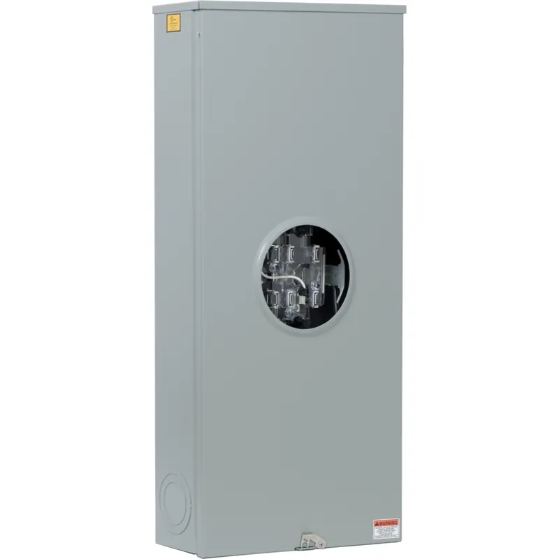 Square D UTH7300T Meter Socket Power 320 Amp 3 Phase Ringless