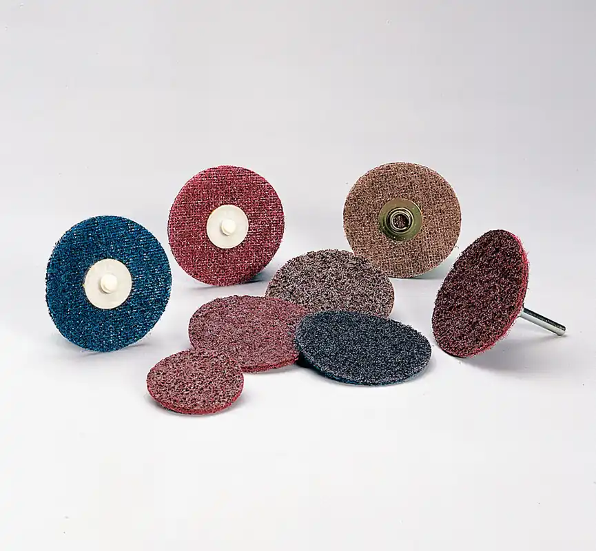 Standard Abrasives 7100142247 Quick-Change Surface Conditioning Disc 3 in Dia Disc Medium Grade Aluminum Oxide Abrasive