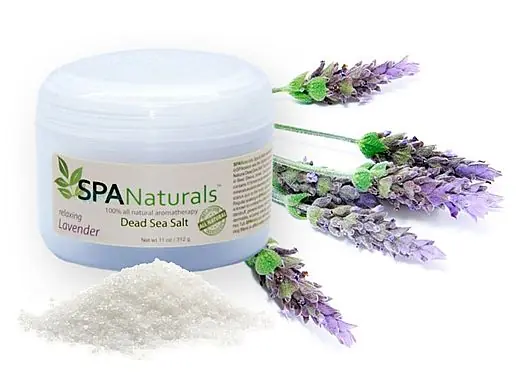 INSPARATION 592 inSPAration Spa Naturals Dead Sea Salt Crystals Lavender 11oz
