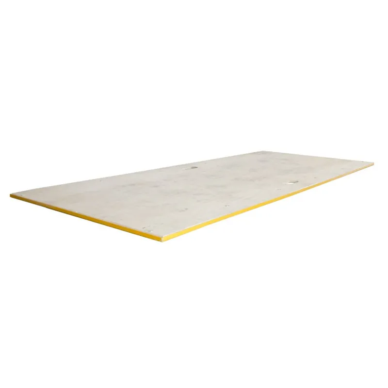 Metaltech ICISP Omega 67 x 29 x 1-17/32 1000 lb Steel Reinforced Plywood Scaffolding Platform