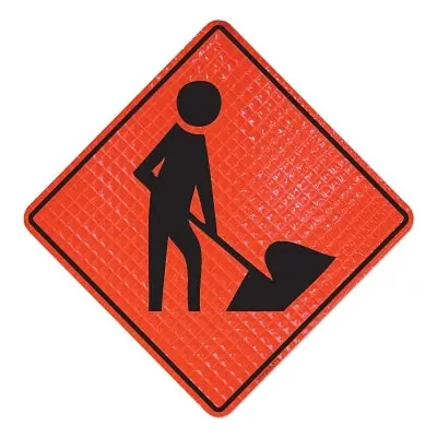 Cortina 078004027L Workers Symbol Signs Power 48 in Replacement MPN
