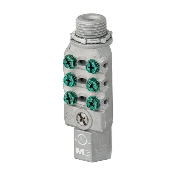 Southwire MEIBB Intersystem Bonding Bridge Connector 6 to 4 AWG Copper Main Up to 6 10 to 14 SOL or STR