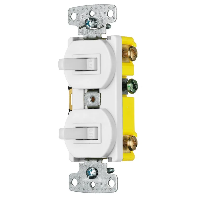 Bryant Electric RC103W Wiring Device-Kellems 120VAC 15A Combination Device