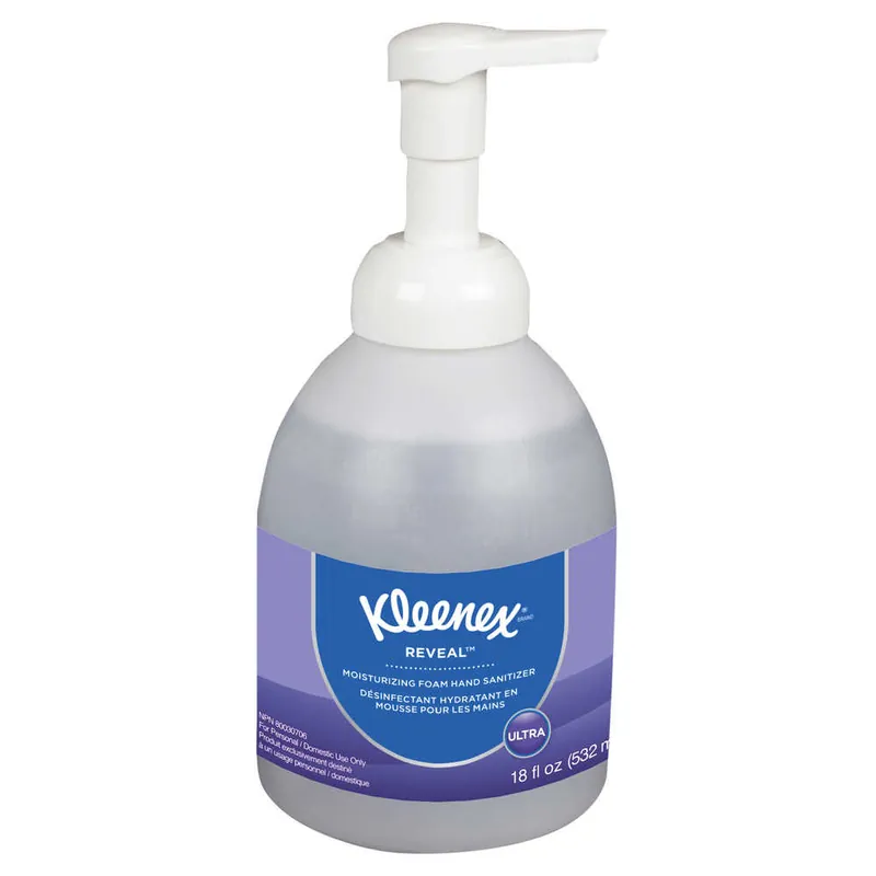 Kleenex 45826 Ultra Moist Foam Hand Sanitizer 18 oz. KIM45826