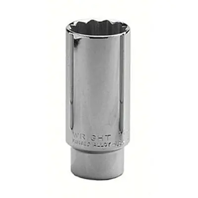 Wright Tool Company 14638 1 3/16 1/2 Dr 12Pt Deep Socket