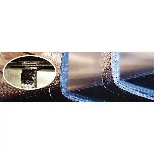 THERMO 2280-48-075 rFOIL Big 8 Reflective Bubble Duct Insulation R-8.0 Thermal Value 48 x 75'