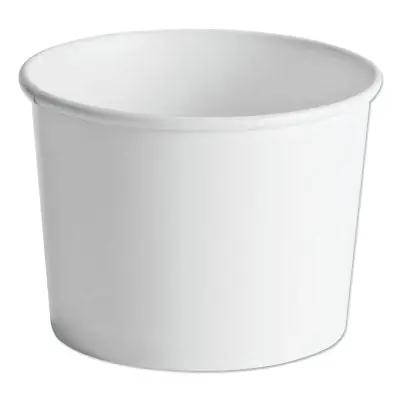 Huhtamaki 60164 Paper Food Container 64oz White