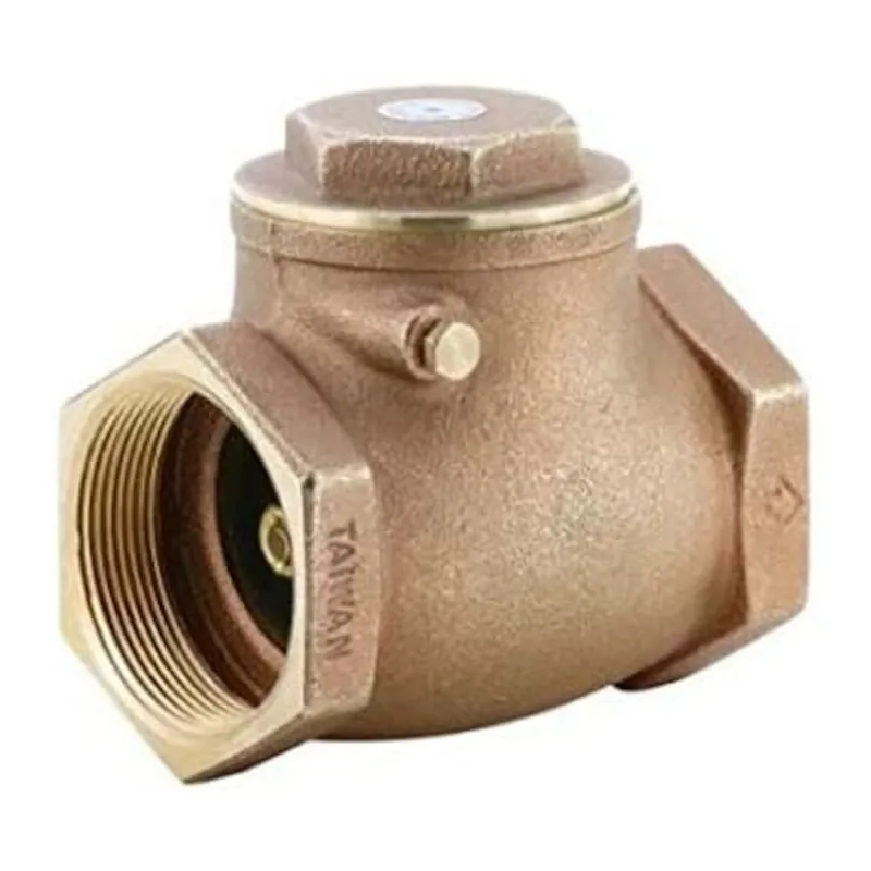 Matco-Norca 521T07LF 521LF 1-1/2 in. Brass Threaded Swing Check Valve M521T07LF