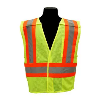 ML Kishigo 1174M Kishigo MED Lime Ultra-Cool Mesh Breakaway Vest