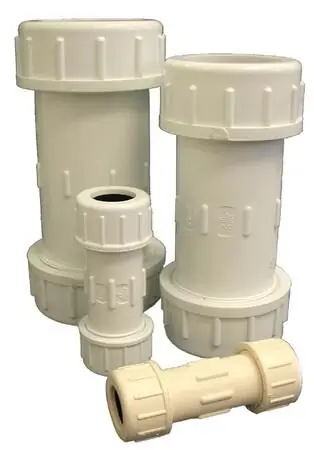 American Granby PC10-2 PVC Compression Coupling IPS