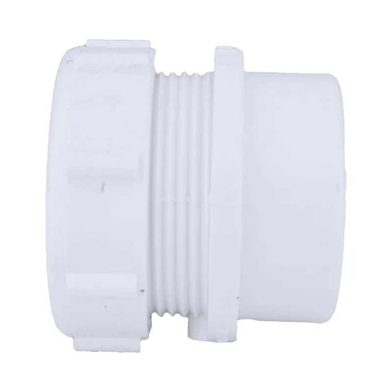 Charlotte Pipe 06410 1-1/2x1-1/4 Trap Adapter - Ftg x Slip Joint - PVC DWV