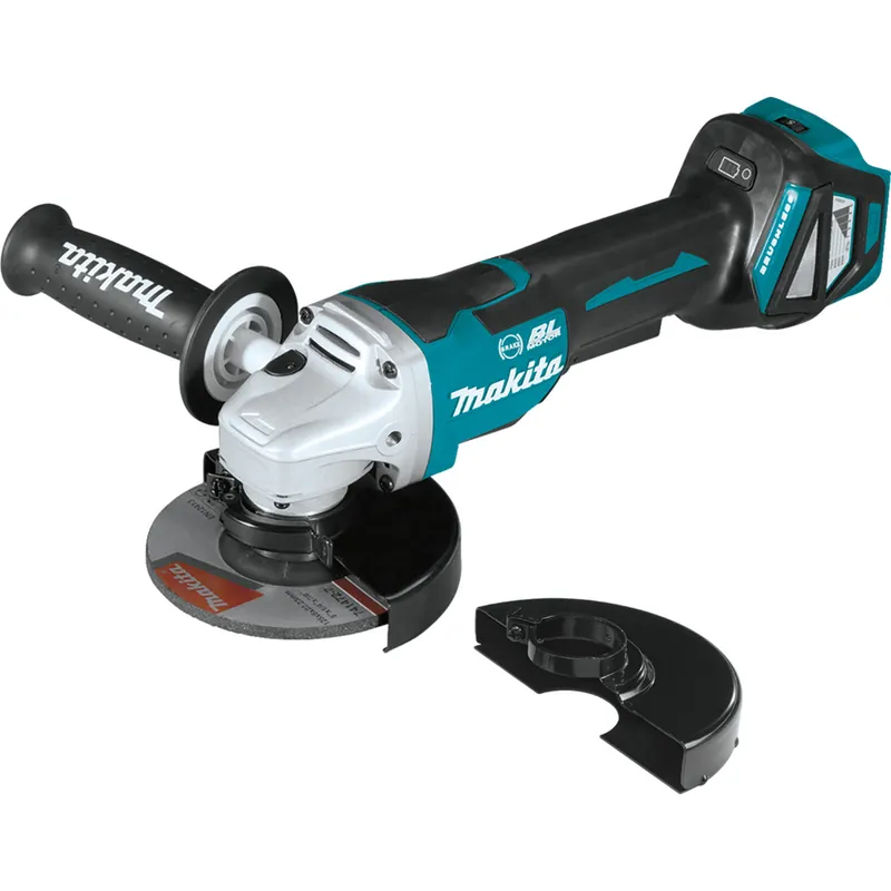 Makita XAG20Z 18V Lxt 4-1/2 / 5 Lithium Brushless Cordless Paddle Switch Angle Grinder With Electric Brake
