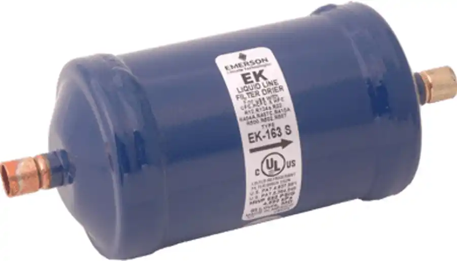White Rodgers 047602 Filter-Drier 1/4 ODF 2.64 Dia 4.15 L Liquid Line EK
