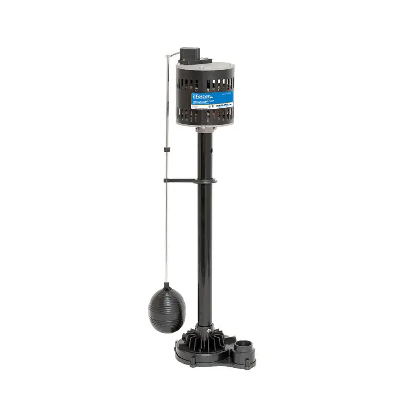 Mainline MLP72333 NFORCER Thermoplastic 120 Volt 1 Phase 1/3 HP Pedestal Sump Pump