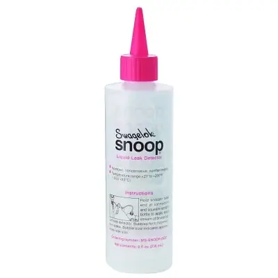 Snoop Leak 8OZ-SNOOP Leak Detector 8 oz Bottle