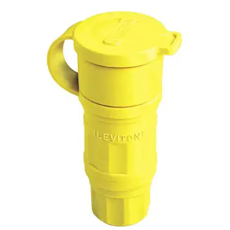Leviton 29W75 Locking Connector 30 Amp 250 Volt 3-Phase NEMA L15-30R