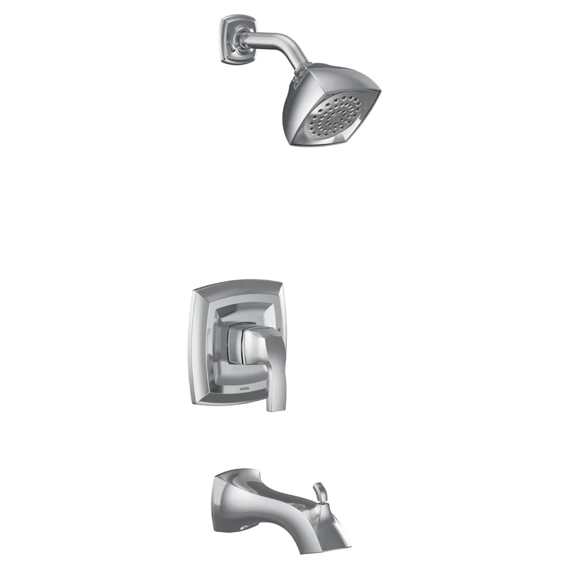 Moen UT2693EP Voss M-CORE 2-Series Eco Performance 1-Handle Tub and Shower Trim Kit in Chrome (Valve Sold Separately)